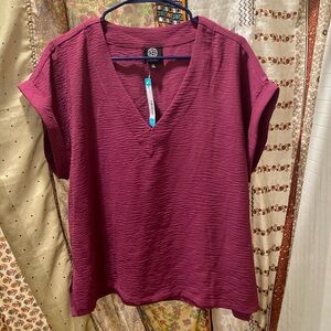 Cute Magenta Top